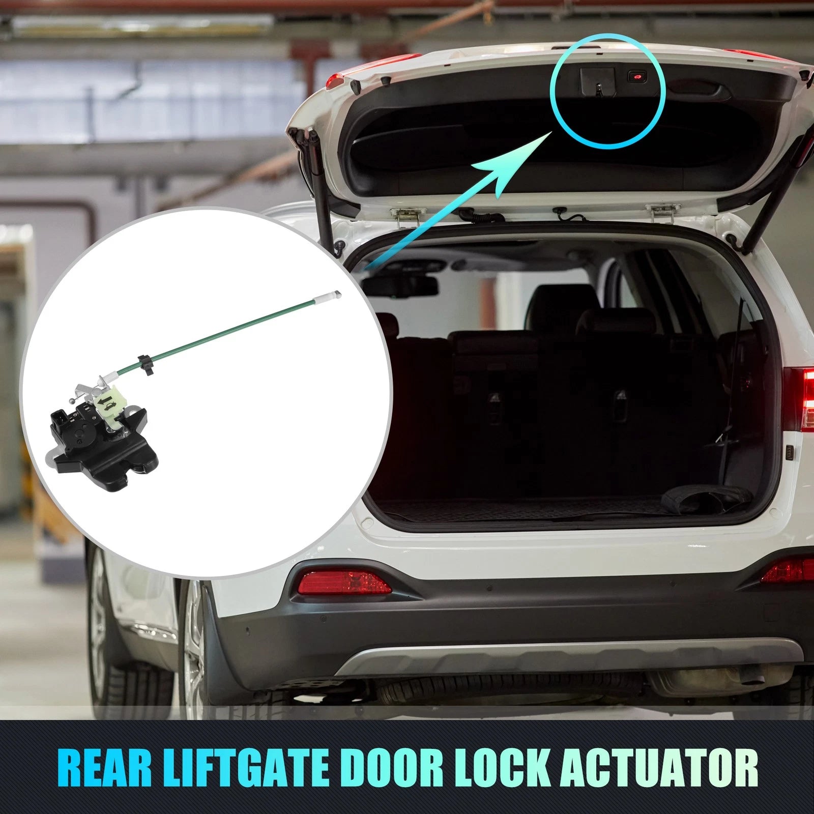 Rear Liftgate Door Lock Actuator Motor for Kia Cadenza (2014–2016) No. 812303R000