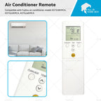 A/C Remote for Fujitsu ASTG18KMCA, ASTG22KMCA, ASTG24KMCA