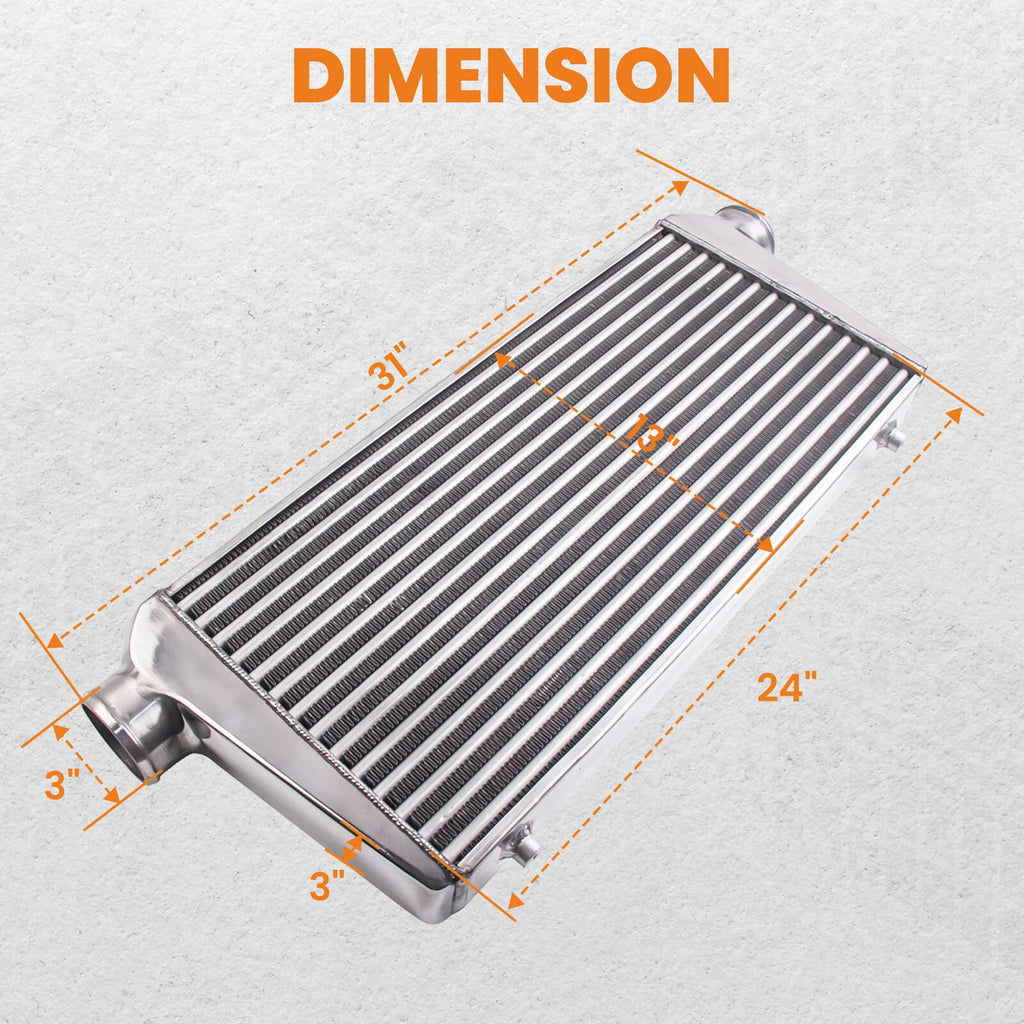 Intercooler for Universal Front Mount (600x300x76mm)