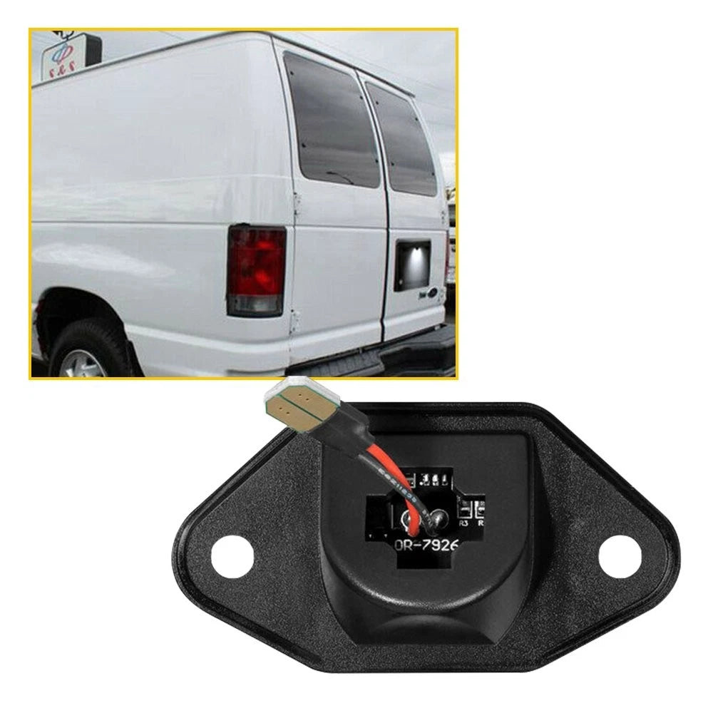 AUXITO LED License Plate Light for Ford E-150 E-250 E-350 E-450 (1992–2018)