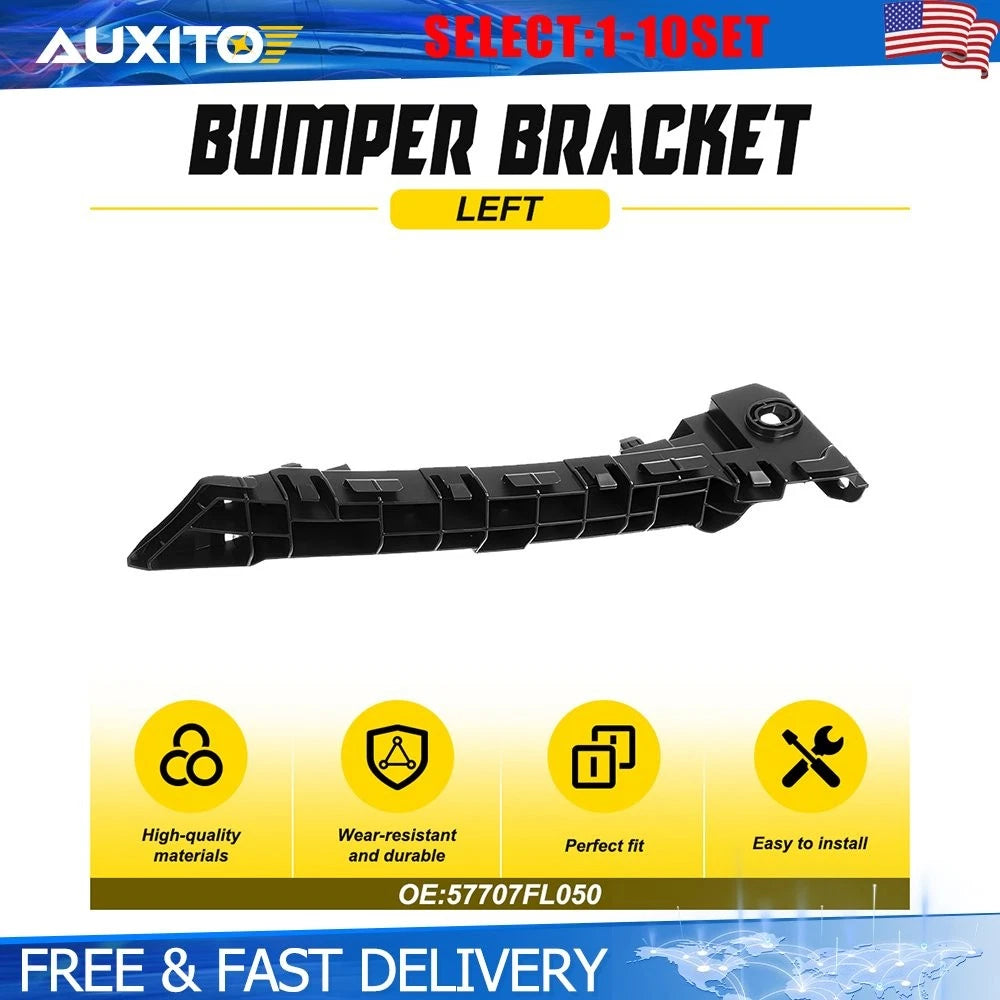 Bumper Retainer Bracket Left Front for Subaru Crosstrek (2018–2023) 57707FL050