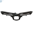 Front Upper Bumper Grille for Toyota Corolla LE XLE (2017-2019) Glossy Black