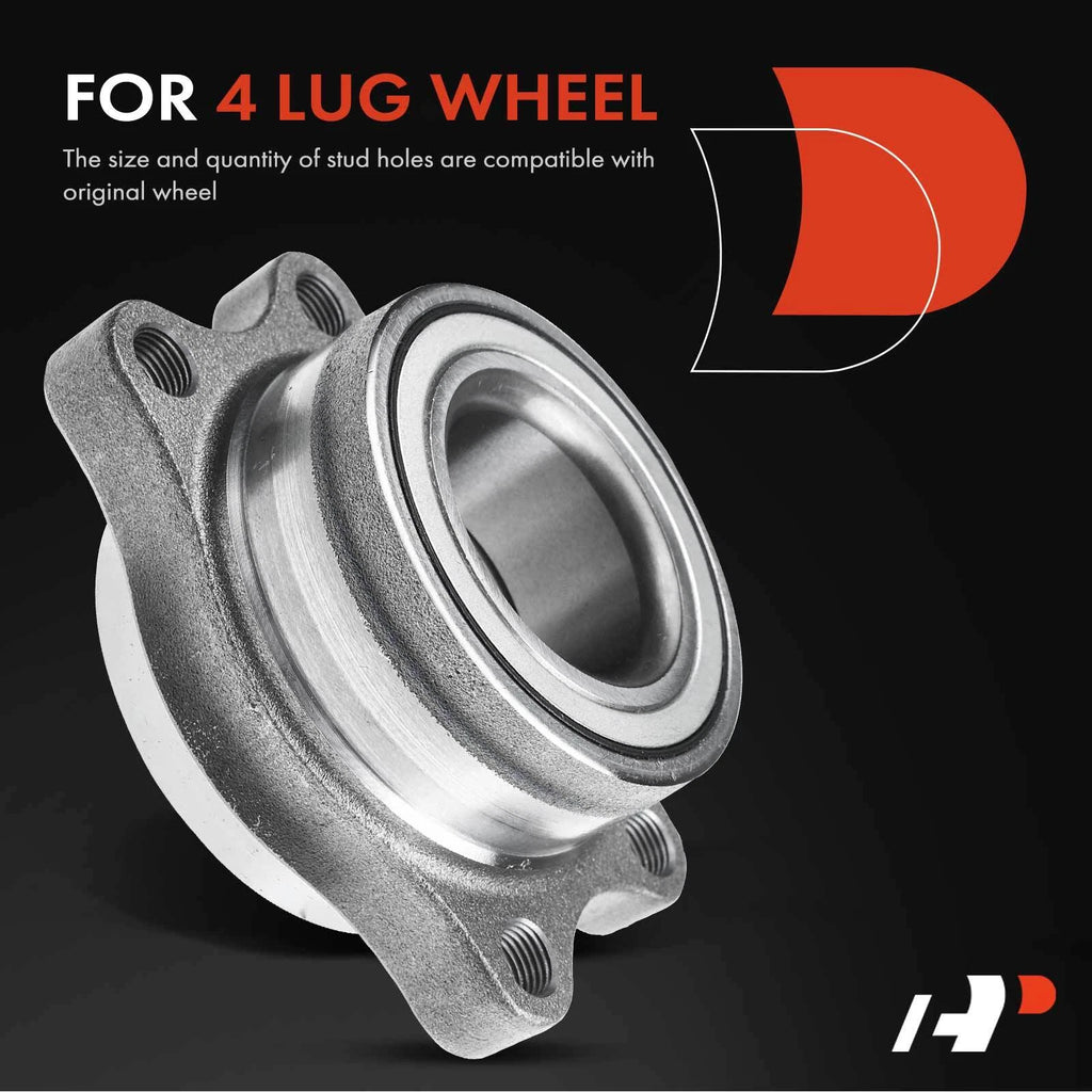 2X Rear Wheel Hub & Bearing Assembly for Nissan 240SX (1989–1998)