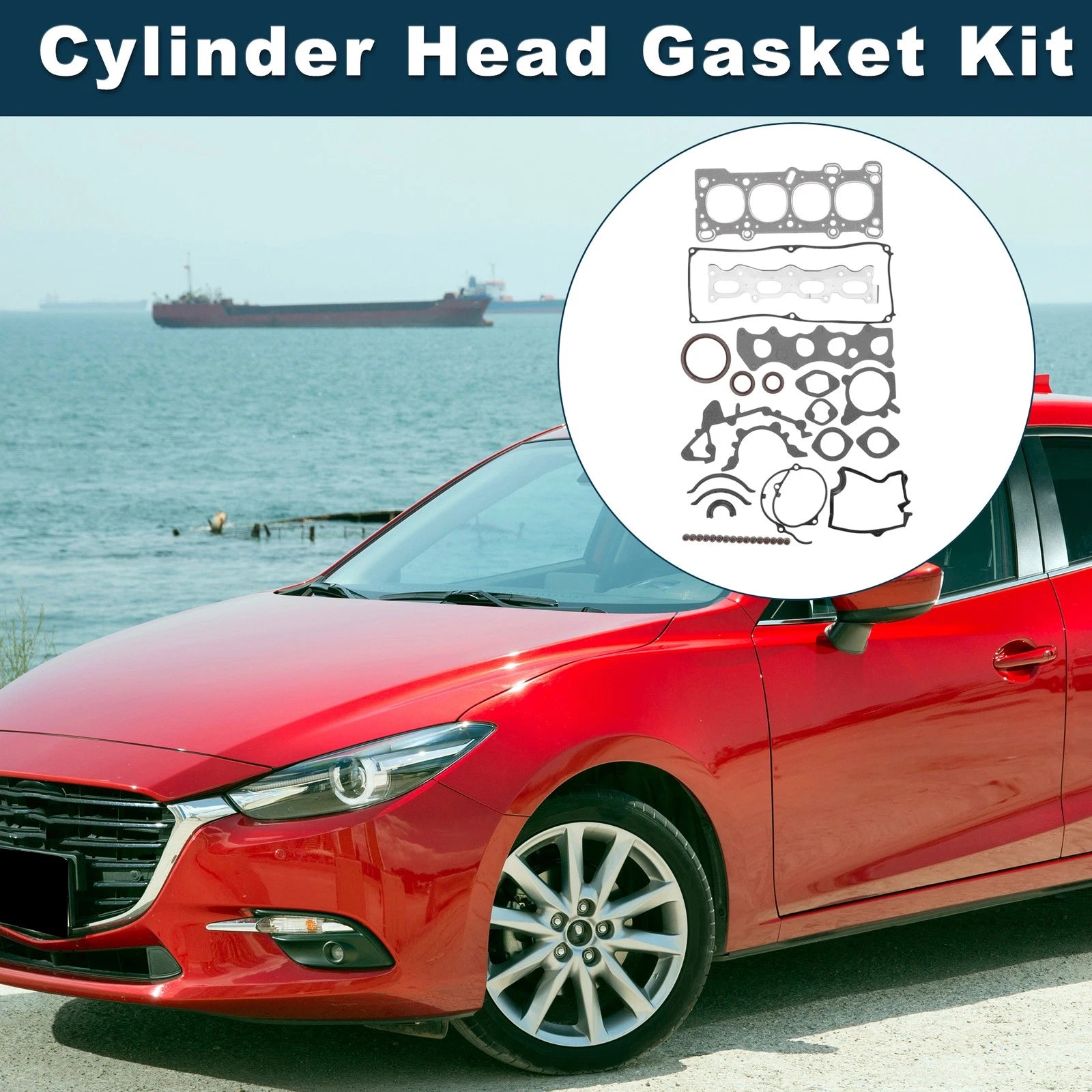 Cylinder Head Gasket Kit No.8CB610271 for Mazda B384 (BG3S) 16V 