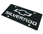 Bowtie Emblem Mirror 3D Black for Chevrolet Silverado (2014–2018)