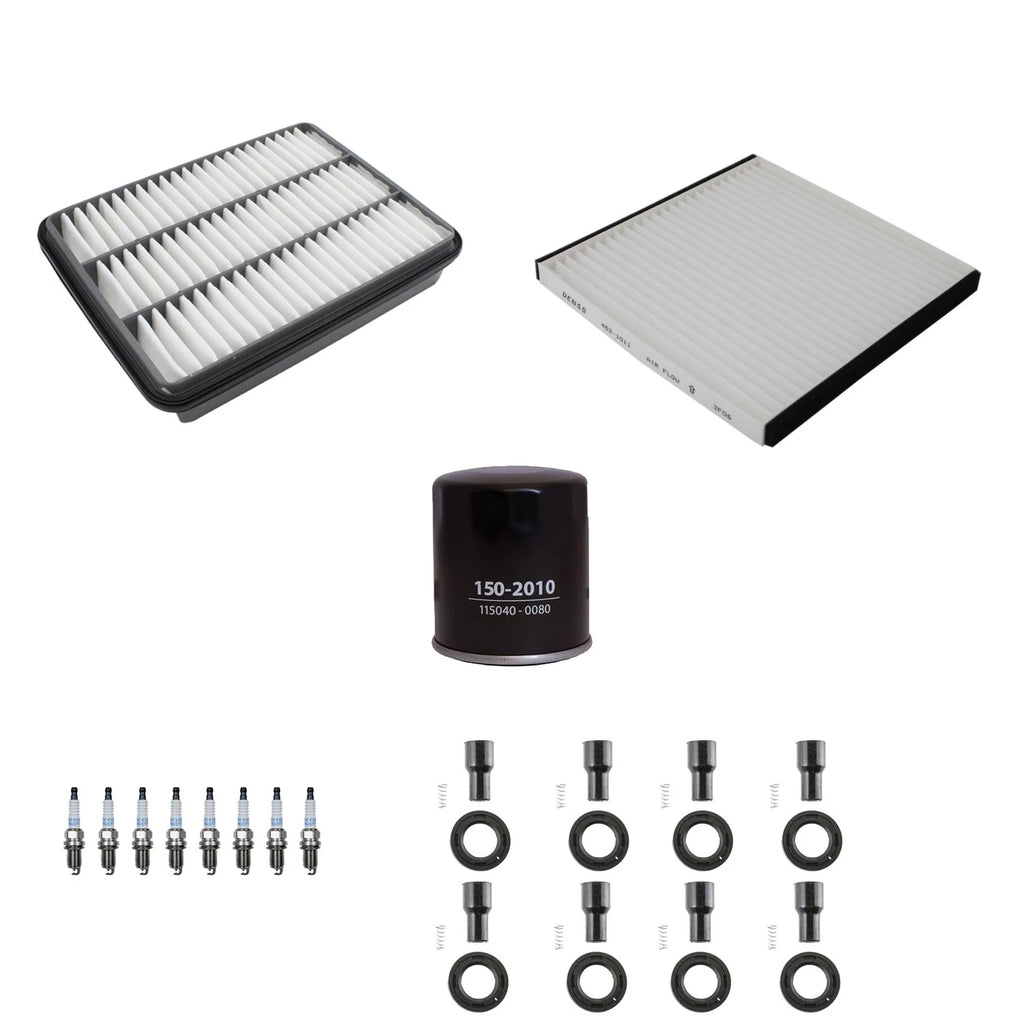 Denso Tune Up Kit 8 Spark Plugs & Boots for Lexus GX470 (2003–2009)