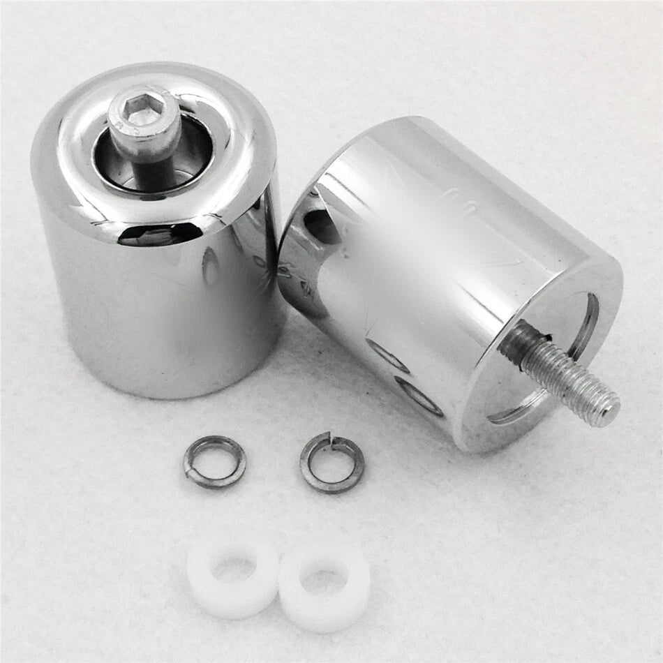 Bar End Handlebar Slider for Yamaha R1 (1998–2012) / R6 (2006–Up) / FJR1300 Chrome