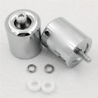 Bar End Handlebar Slider for Yamaha R1 (1998–2012) / R6 (2006–Up) / FJR1300 Chrome