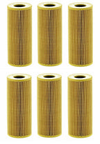 Set of 6 Engine Oil Filters for VW Touareg, Porsche Cayenne, Audi A4 (Mann HU7029z)