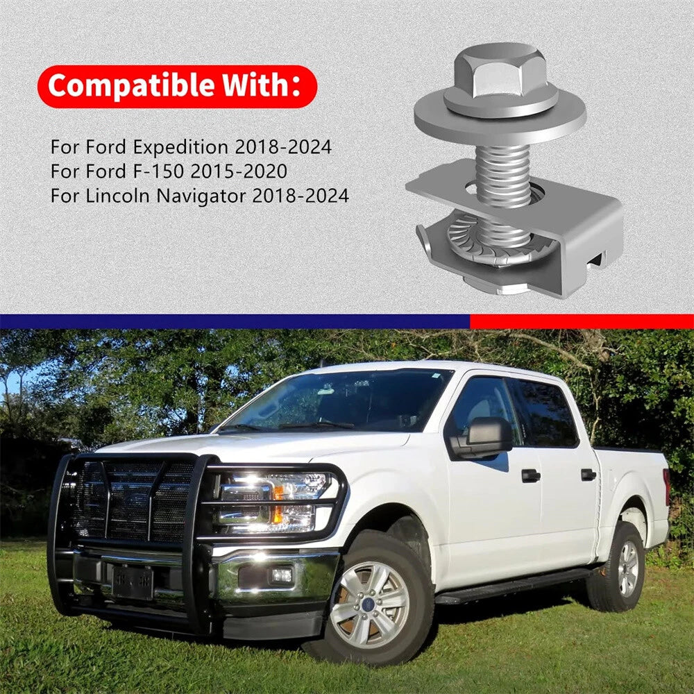 Front Skid Plate & Filter  Nuts & Bolts for Ford Expedition F150 (2003-2023)