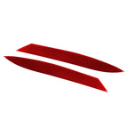 Red Carbon Fiber Headlight Eyelids for Jaguar F-Type (2013-2024)