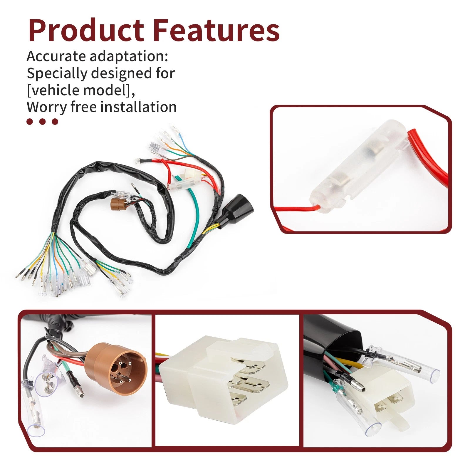 Wiring Harness for Honda SL350 K1 & K2 (1971–1972) 32100-340-000