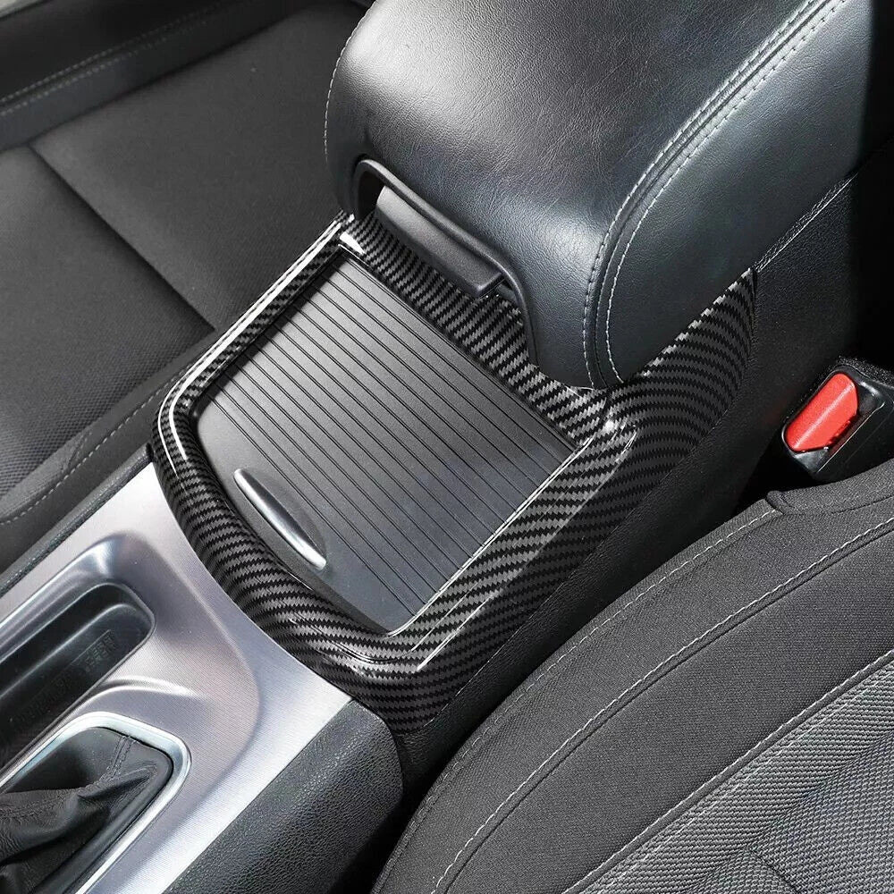 Carbon Look Central Cup Holder Frame Trim for Dodge Charger (2011–2023)