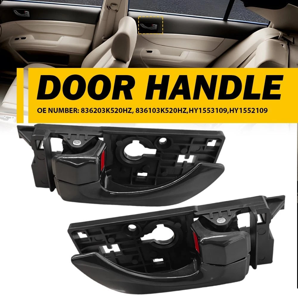 Interior Door Handle for Hyundai Sonata (2008–2010) Rear Driver & Passenger Side