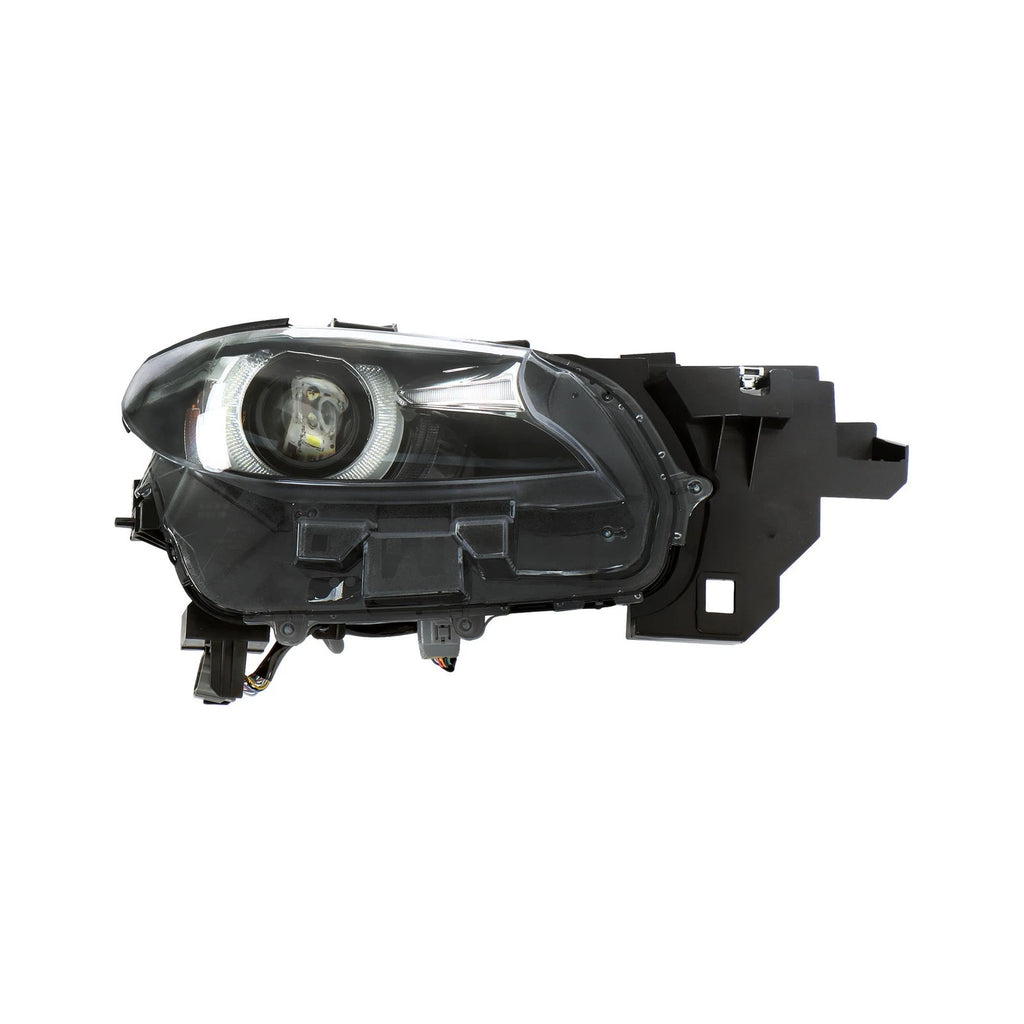 LED Headlight Assembly with Black Housing for Mazda CX-9 (2016-2023)