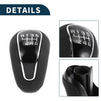 6 Speed Manual Gear Shifter Knob for Kia Forte Cerato K3 (2012–2016) Faux Leather