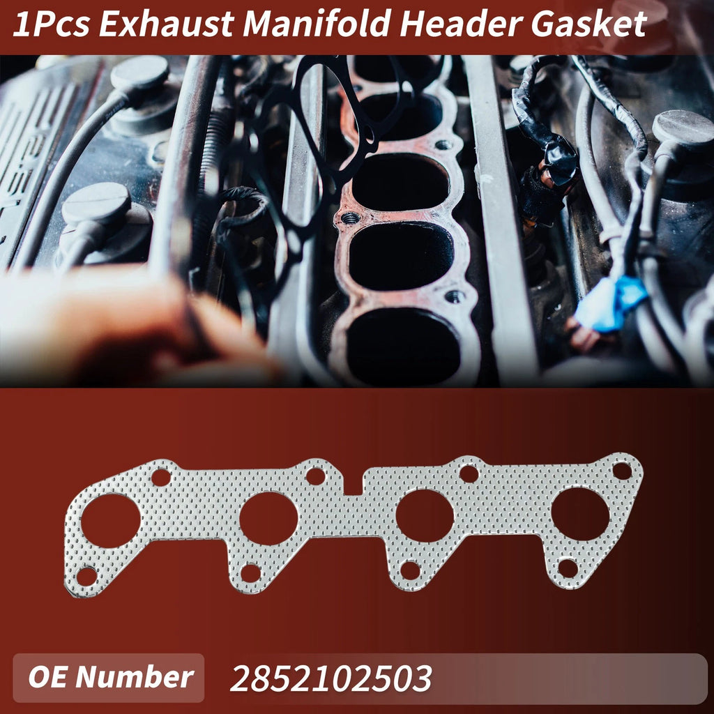 Exhaust Manifold Header Gasket for Hyundai Amica/Atoz (1998–2007) No.2852102503