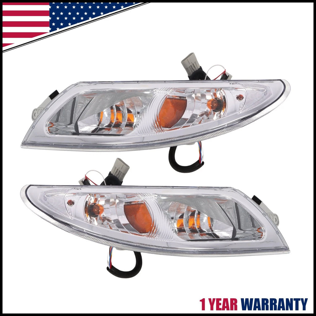 Headlights Pair for International Truck 4100 4200 4300 4400 8500 8600 (2002–2019)