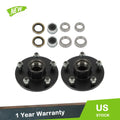2 Pack Trailer Idler Hub Kits for 3500 lbs Axle (5 on 5)