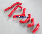 Silicone Radiator Hose for Honda CRF450 CRF450R (2002-2004) BLACK