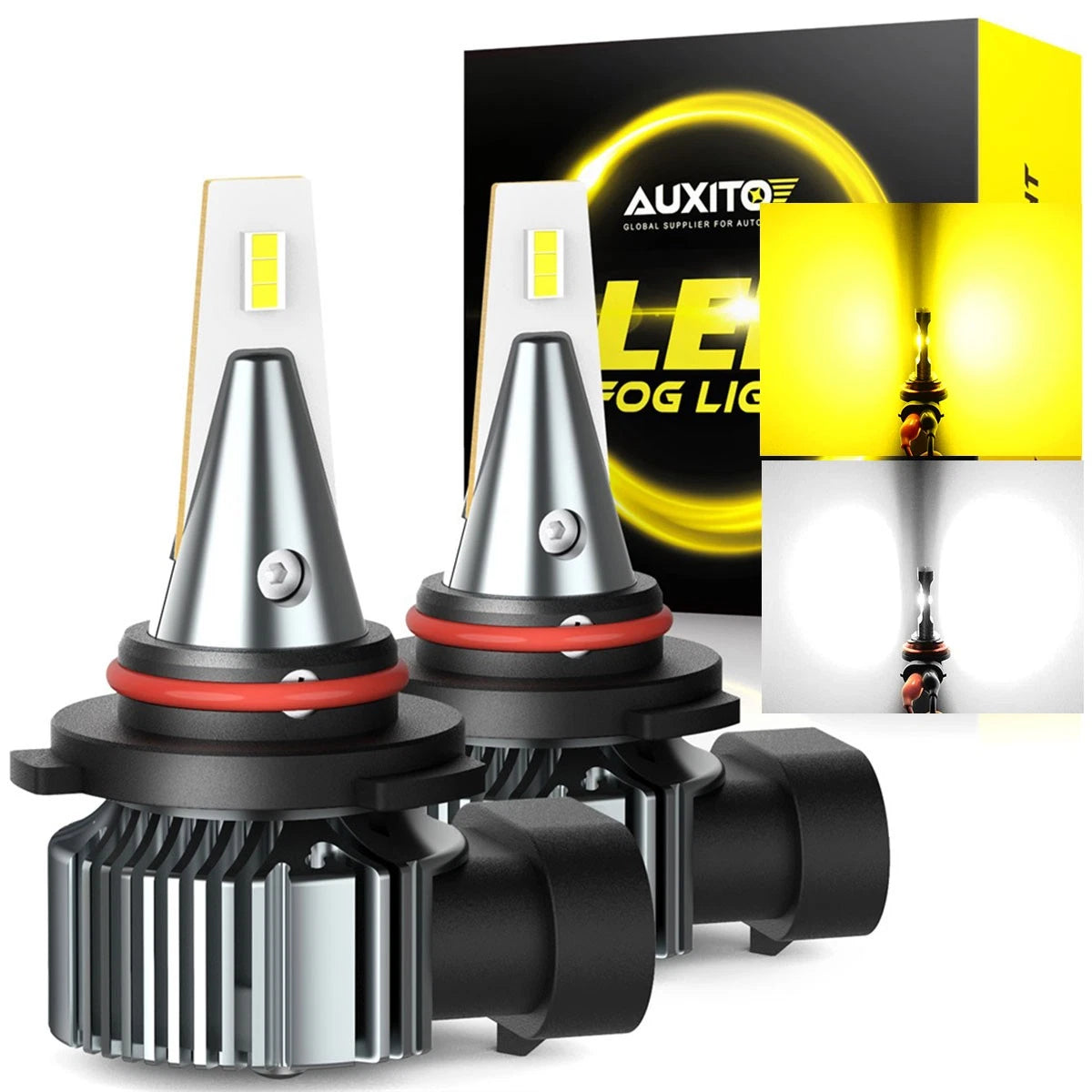 Set of 2 LED Fog Lights for H10 HB3 9005 (Year Range Not Specified)