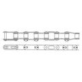 10 ft Conveyor Roller Chain for Universal Models 3016-CA550, 3016-CA550-A