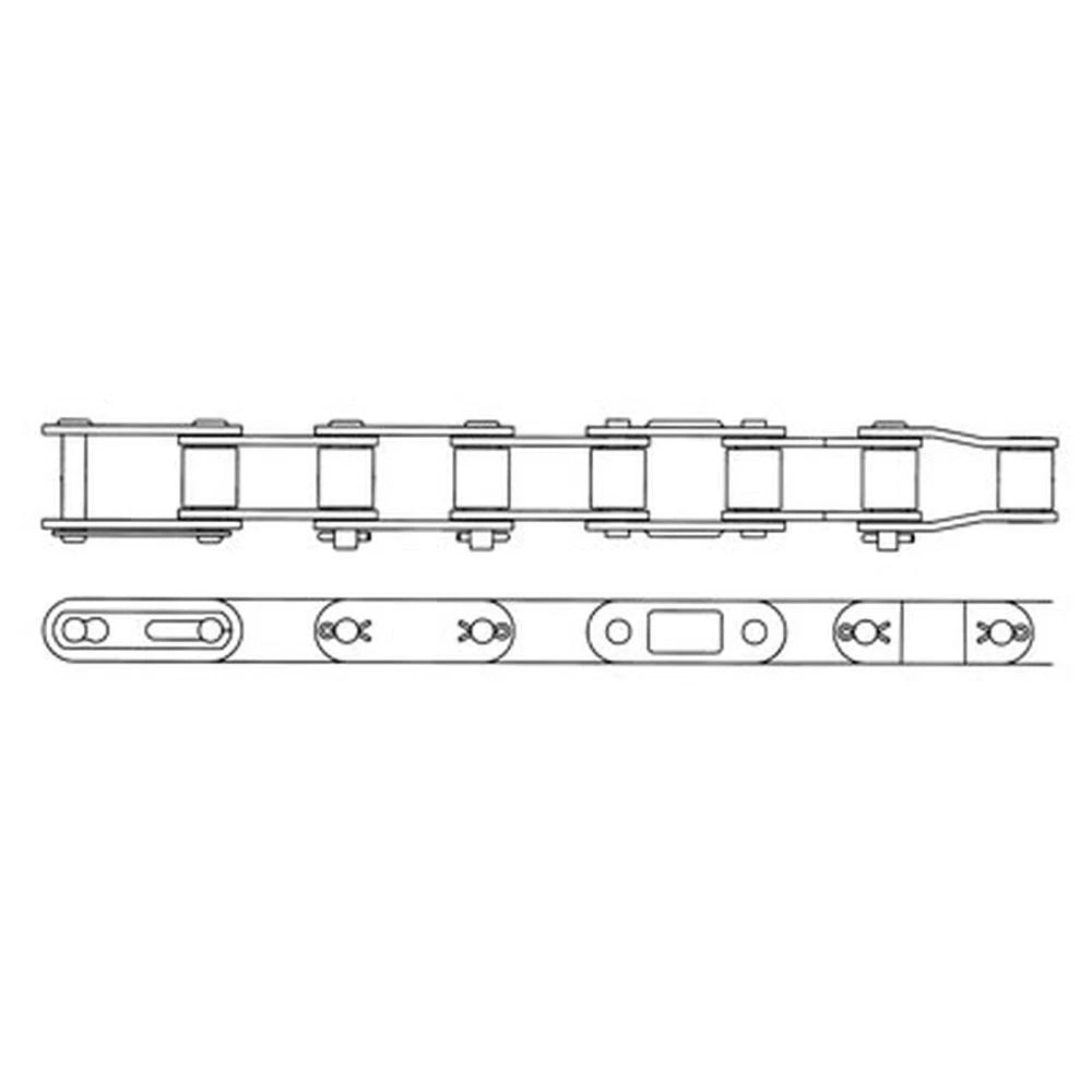 10 ft Conveyor Roller Chain for Universal Models 3016-CA550, 3016-CA550-A