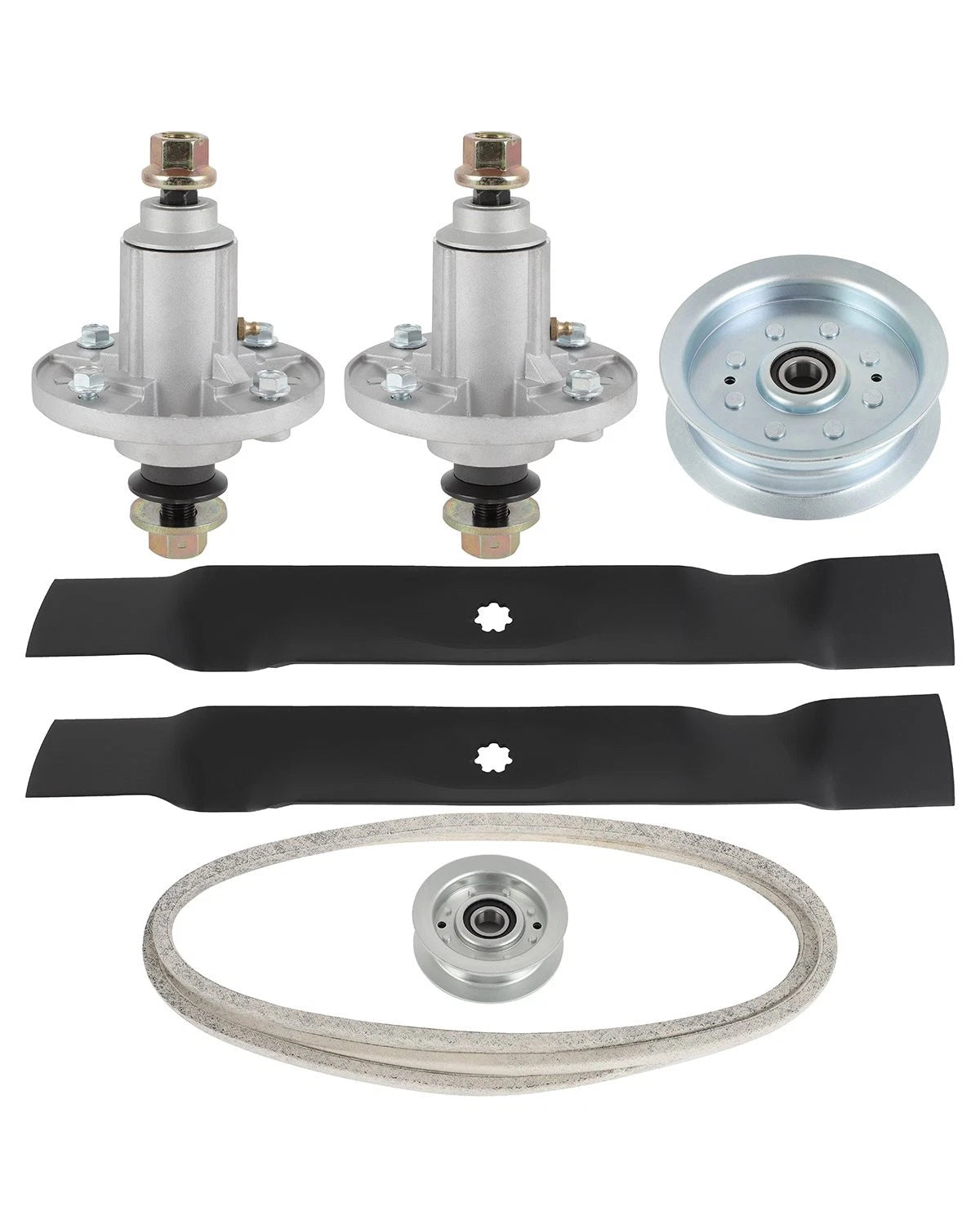 Lawn Mower Deck Rebuild Kit for John Deere D110 D120 D125 D130 X110 X120 (42")