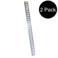 Set of 2 8' Galvanized E-Track Tie-Down Rails for Truck Trailer
