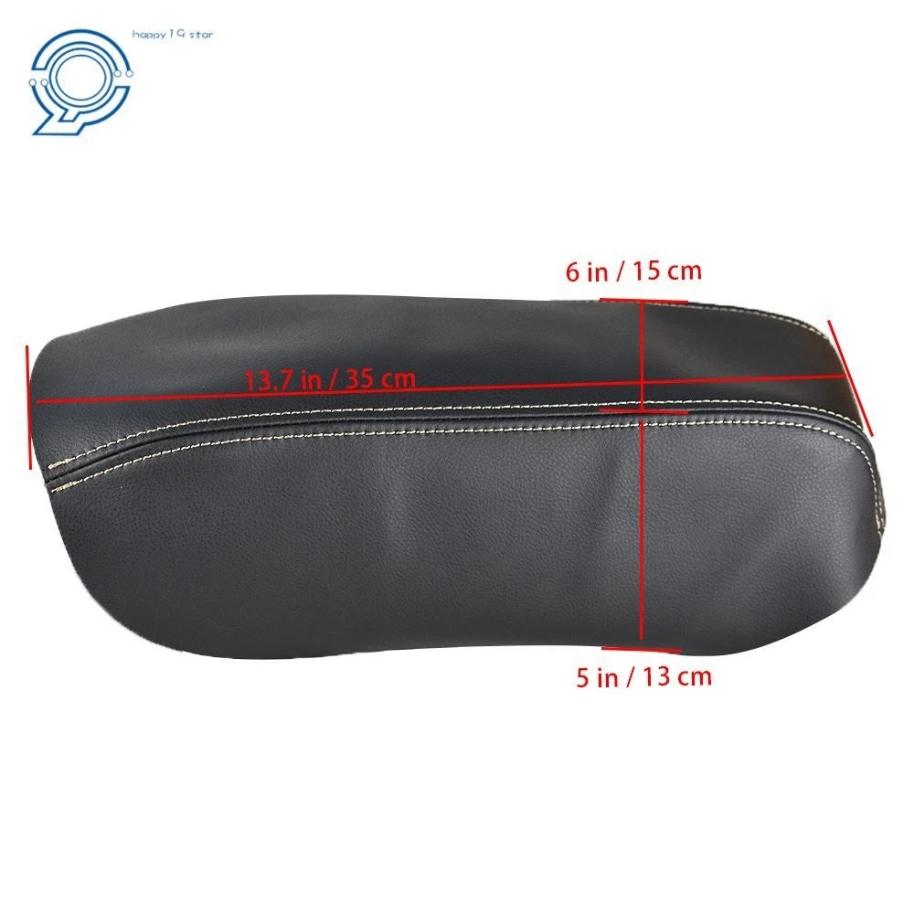 Beige Stitch Console Armrest Cover for Nissan Maxima (2016-2019)