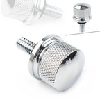 Rear Seat Bolt Screw 6mm Aluminum Chrome for Harley Touring Street Glide (1996-2015)