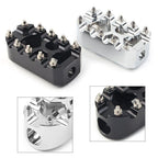 Universal Chrome Anti-Skid Gear Brake Shift Peg Pedals for Harley