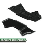 Set of 2 Rear Bumper Bracket Retainers for Toyota Corolla Sedan (2020–2022)