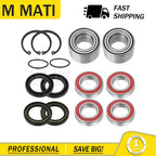Front & Rear Wheel Bearing Seal Kit for Yamaha Grizzly Kodiak Big Bear (335–450)