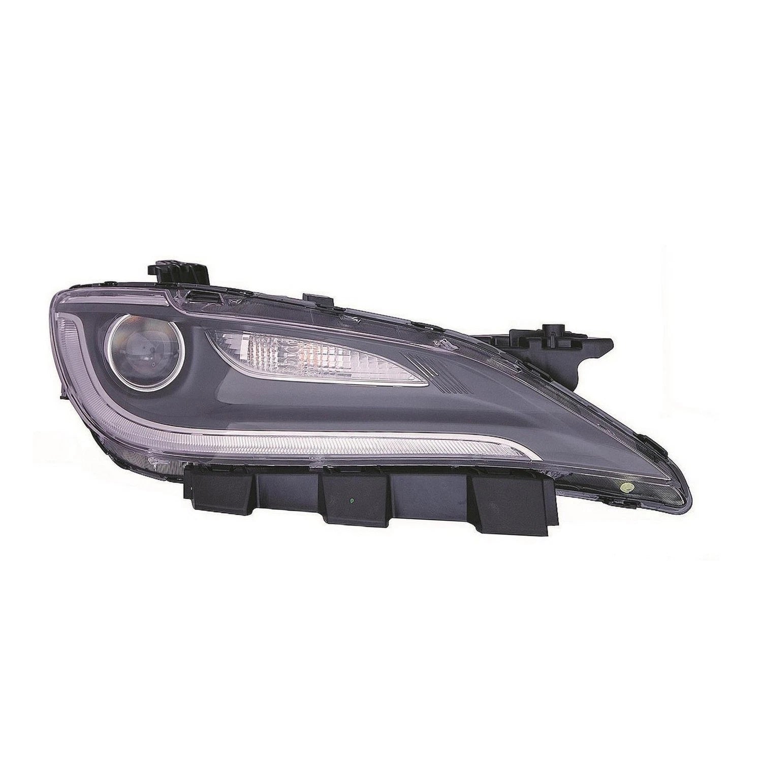 Halogen Headlight Assembly w LED DRL for Passenger Side Toyota Camry (2012–2017)
