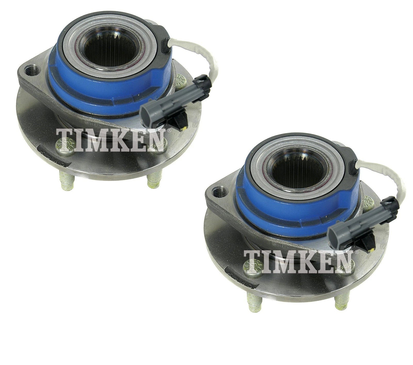 Set of 2 Front Timken Wheel Bearing Hub Kit for Chevy Buick (FWD, ABS)