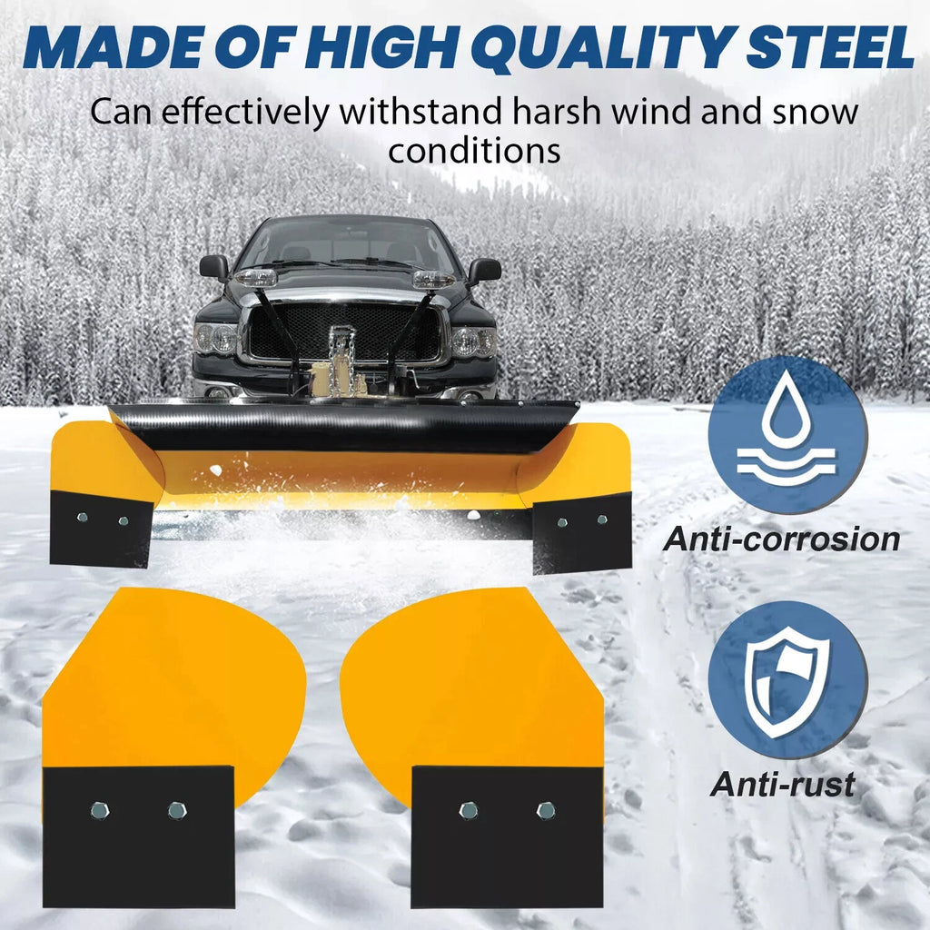 Set of 2 Wing Extensions for Meyer Western Pro Wings Snow Plow Blade (20")