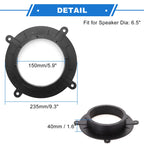 Set of 2 Speaker Spacer Rings for Mazda CX-9 (6.5")