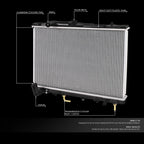 Aluminum Core Cooling Radiator for Montero Sport V6 AT (1997–2003) DPI 2278
