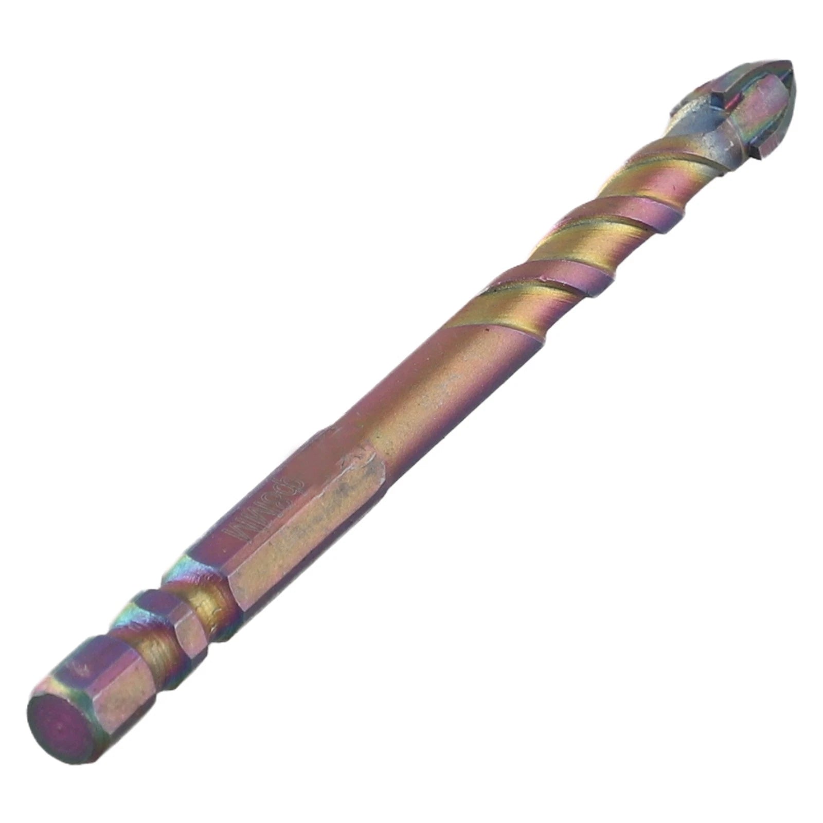 Set of 4 Carbide Drill Bits for Glass Wood Metal Tiles (6mm, 8mm, 10mm, 12mm)