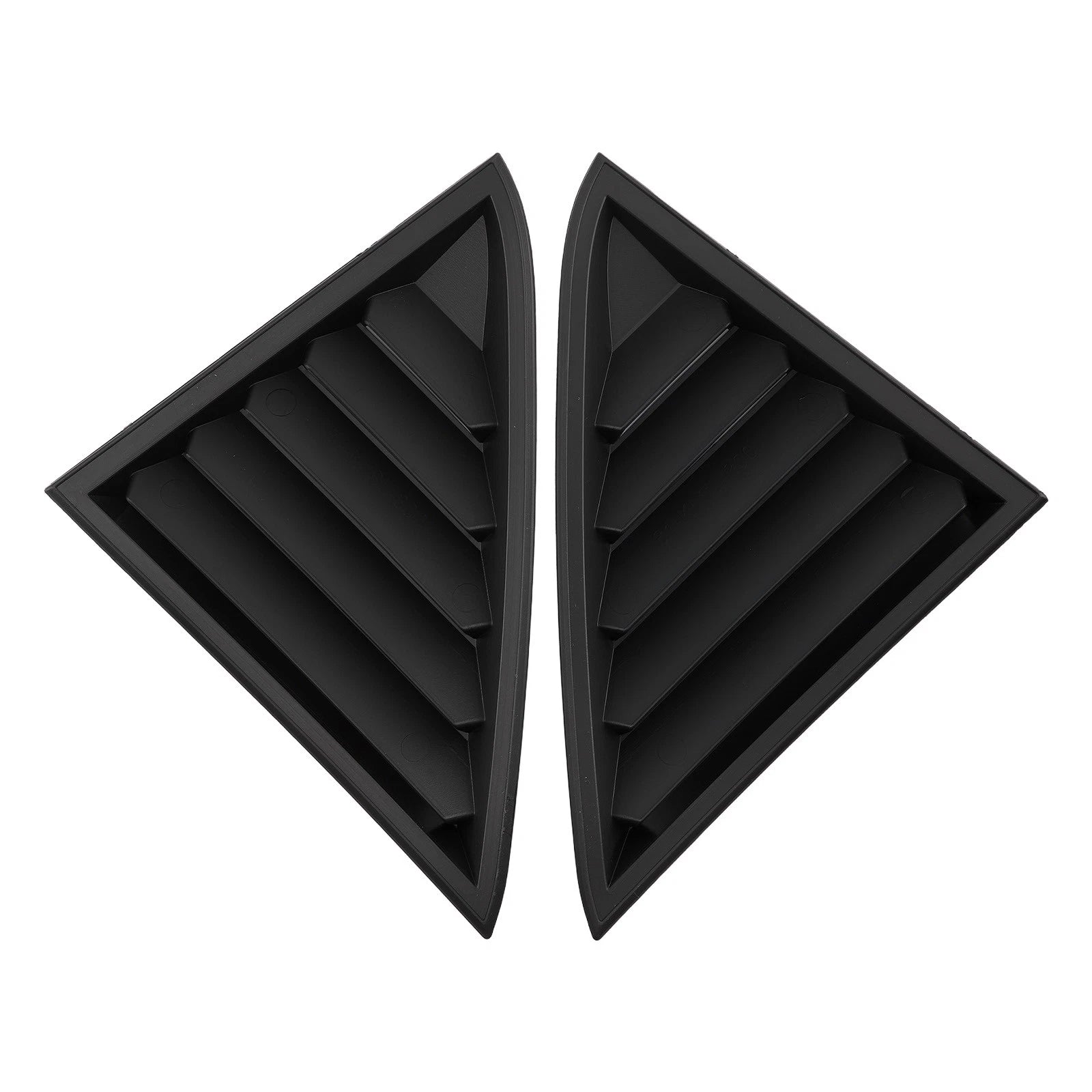 Car Window Louvers for Chrysler 300 Sedan (2011-2023) ABS Gloss Black