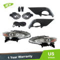 Set of 2 Fog Lights & Headlights for Nissan Altima (2016–2018)