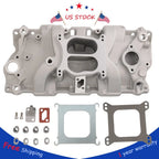 Dual Plane Intake Manifold for Small Block Chevy SBC (1955–1986)