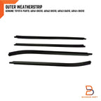 4DR Weatherstrip Inner Outer Glass Door Seal for Toyota Hilux Ute (05-14)
