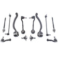 Set of 12 Front Suspension Control Arms for BMW E90 E92 E84 (2007–2013)