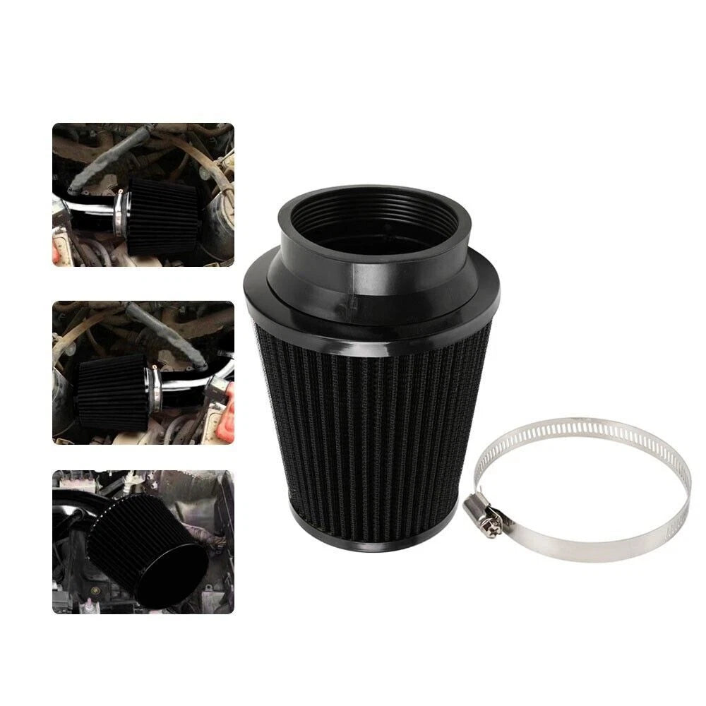 3" 76mm High Flow Inlet Dry Air Filter for Cold Air Intake (Fits )
