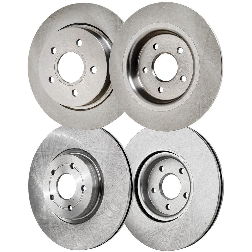 Front and Rear Disc Brake Rotors for Volvo C70 (2006–2013)