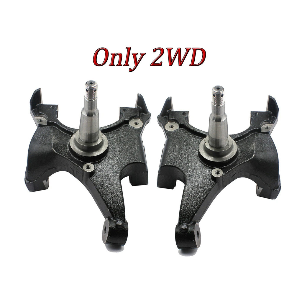 2" Drop Spindle Lowering Kit for Chevy Silverado C1500 GMC Sierra (1988–1999)