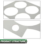 Aluminum Dash Bezel Insert for Chevy GMC Truck Blazer Suburban (1981–1987)