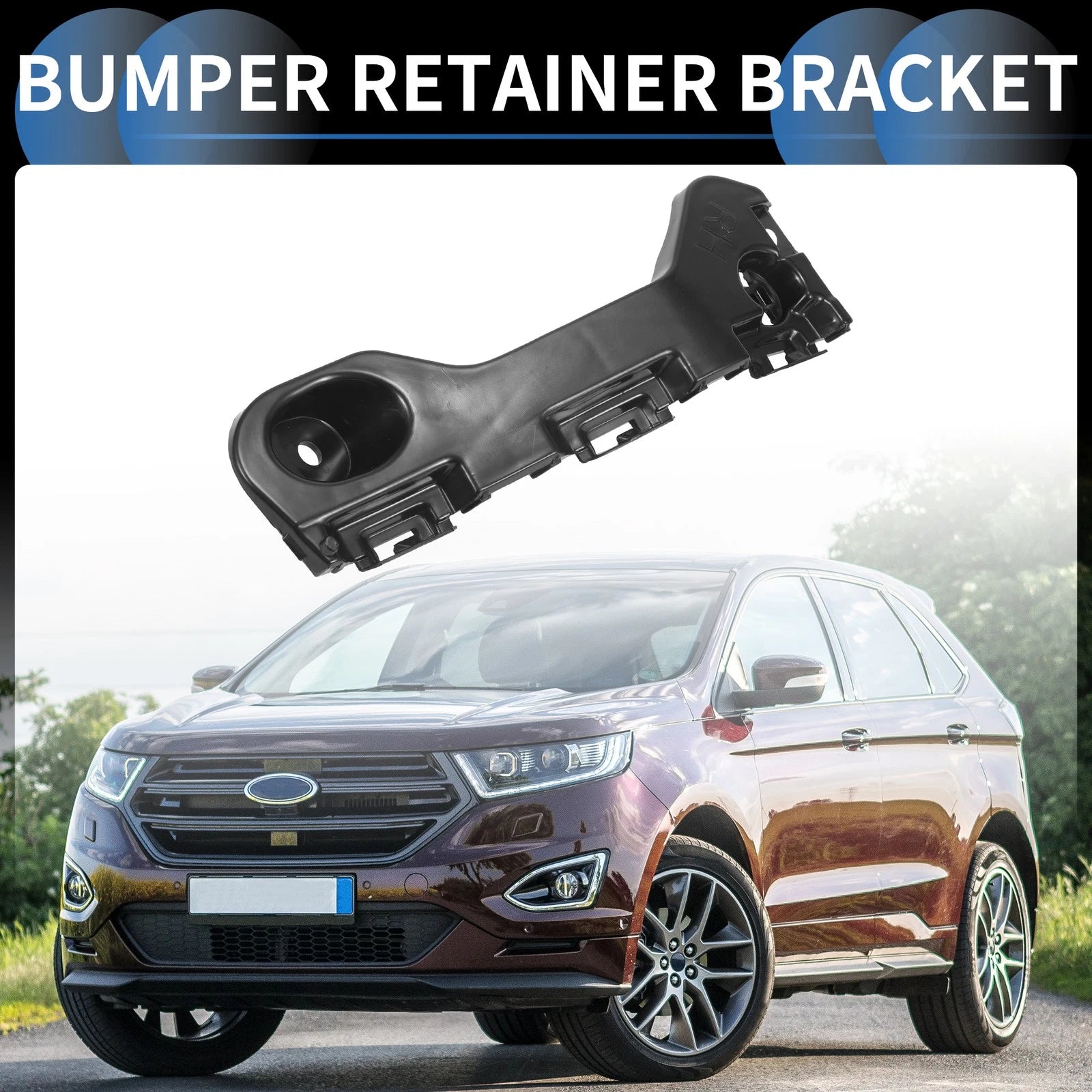 1pc Right Front Bumper Retainer Bracket No.BT4Z17C947A for Ford Edge (2011–2014)